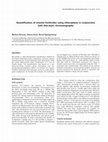 Research paper thumbnail of Quantification of triazine herbicides using chloroplasts in conjunction with thin-layer chromatography