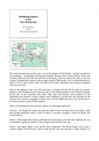 Research paper thumbnail of Mobilising Empires in the First World War (lecture)