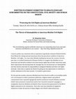 Research paper thumbnail of TheThreat of Islamophobia to American Muslim Civil Rights: Written Statement Submitted into Records of the Senate Judiciary Subcommittee on Constitution and Human Rights