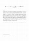 Research paper thumbnail of Reconstructing argumentative interactions in M&A offers