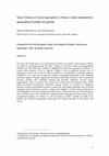 Research paper thumbnail of New facets of social segregation in Athens: urban development, geographical mobility and gender