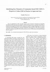 Research paper thumbnail of Identifying Key Elements of Community-Based ESD: ESD-J's Projects to Collect ESD in Practice in Japan and Asia