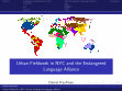 Research paper thumbnail of Urban Fieldwork in NYC and the Endangered Language Alliance