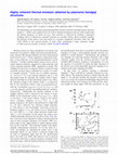 Research paper thumbnail of Highly coherent thermal emission obtained by plasmonic bandgap structures