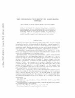 Research paper thumbnail of Tate cohomology with respect to semidualizing modules