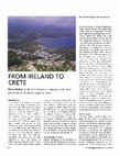 Research paper thumbnail of From Ireland to Crete