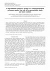 Research paper thumbnail of  A high-altitude temporary spring in a compartmentalized carbonate aquifer: the role of low-permeability faults and karst conduits.