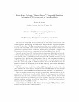 Research paper thumbnail of Dixon Beats Groebner: "Almost Linear" Polynomial Equations Arising in GPS Systems and in Nash Equilibria