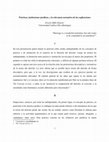 Research paper thumbnail of Prácticas, instituciones jurídicas, y la relevancia normativa de las explicaciones