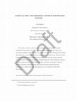 Research paper thumbnail of Against All Odds – The Paradoxical Victory of the West Bank Settlers