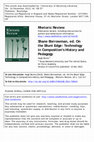 Research paper thumbnail of Hugh Burns reviews On the Blunt Edge: Technology in Composition’s History and Pedagogy in Rhetoric Review 32.1