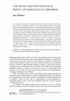 Research paper thumbnail of Phychological Impact of Radiological Terrorism