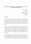 Research paper thumbnail of Perfil de la población que acude a la Fiscalía especializada para la atención del delito de violencia familiar