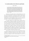 Research paper thumbnail of La "cuestión metafísica sobre la libertad" según Rosmini