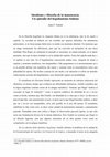 Research paper thumbnail of Idealismo y metafísica de la inmanencia