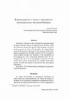 Research paper thumbnail of Razonamiento a priori y argumento ontológico en Antonio Rosmini