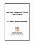 Research paper thumbnail of New Public Management: Chennai