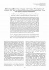 Research paper thumbnail of Phonological processing, language, and literacy: A comparison of children with mild-to-moderate sensorineural hearing loss and those with specific language  …