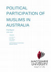 Research paper thumbnail of Political Participation of Muslims in Australia