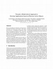 Research paper thumbnail of Towards a model-driven approach to develop applications based on physical active objects