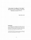 Research paper thumbnail of Chrysostom’s Unveiling of a New Ethos. The Social-Action Teaching in His Four Sermons on Luke 16:19-31