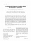 Research paper thumbnail of The maize alternative oxidase 1a ( Aox1a ) gene is regulated by signals related to oxidative stress