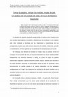 Research paper thumbnail of Tomar la palabra, romper los moldes, mudar de piel. Un análisis de Un puñado de vida y El muro de Marlene Haushofer