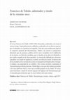 Research paper thumbnail of "Francisco de Toledo, admirador y émulo de la «tiranía» inca," Histórica (Lima) 35 (2011 [2012]): 45-67