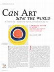 Research paper thumbnail of CAN ART SAVE THE WORLD ?