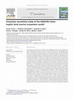 Research paper thumbnail of Parameter sensitivity study of the NEMURO lower trophic level marine ecosystem model