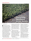 Research paper thumbnail of Sustaining Southeast Asia's forests