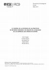 Research paper thumbnail of El control de la eficiencia de las prácticas de recursos humanos: Un análisis de la realidad de las empresas que operan en España