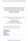 Research paper thumbnail of Renocortical mRNA expression of vasoactive factors during spironolactone protective effect in chronic cyclosporin nephrotoxicity