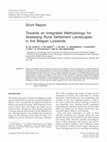 Research paper thumbnail of Towards an Integrated Methodology for Assessing Rural Settlement Landscapes in the Belgian Lowlands