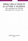 Research paper thumbnail of Gentes e gentiles in Africa Proconsolare: ancora sulla dedica al Saturno di Bou Jelida (Tunisia)