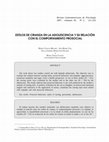 Research paper thumbnail of Estilos de crianza adolescentes