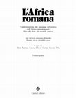 Research paper thumbnail of Presentazione del volume di S. Aounallah, Pagus, castellum et civitas. Étude d’épigraphie et d’histoire sur le village et la cité en Afrique romaine