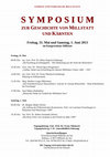 Research paper thumbnail of Symposium zur Geschichte von Millstatt und Kärnten 2013