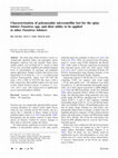 Research paper thumbnail of Characterization of polymorphic microsatellite loci for the spiny lobster Panulirus spp. and their utility to be applied to other Panulirus lobsters