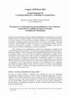 Research paper thumbnail of Permanence et recomposition du partage public/privé à l’ère d’Internet : le personnel et le politique à l’épreuve de la libre circulation de l’information