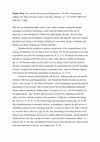 Research paper thumbnail of Review of Steven Berg, Eros and the Intoxications of Enlightenment: On Plato’s Symposium (SUNY Press, 2010) (pre-publication version)