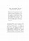 Research paper thumbnail of Inductive trace properties for computational security