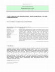 Research paper thumbnail of A study on important factors influencing customers’ impulsive buying behavior: A case study of Shahrvand food chain