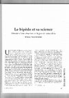 Research paper thumbnail of Le bipède et sa science. L’histoire d’une structure de la pensée naturaliste 