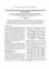 Research paper thumbnail of Structural, optical and electronic properties of Magnetron sputtered Si and Ge thin films  