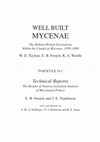 Research paper thumbnail of Well Built Mycenae. Fascicule 34.1 Technical Reports: The Results of Neutron Activation Analysis of Mycenaean Pottery