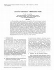 Research paper thumbnail of Journal of Informetrics: A Bibliometric Profile