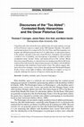 Research paper thumbnail of Discourses of the “Too Abled”: Contested Body Hierarchies and the Oscar Pistorius Case