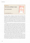 Research paper thumbnail of Review of Josephson, "The Invention of Religion in Japan"