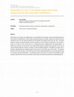 Research paper thumbnail of Measures of the fit between street network, urban blocks and building footprints